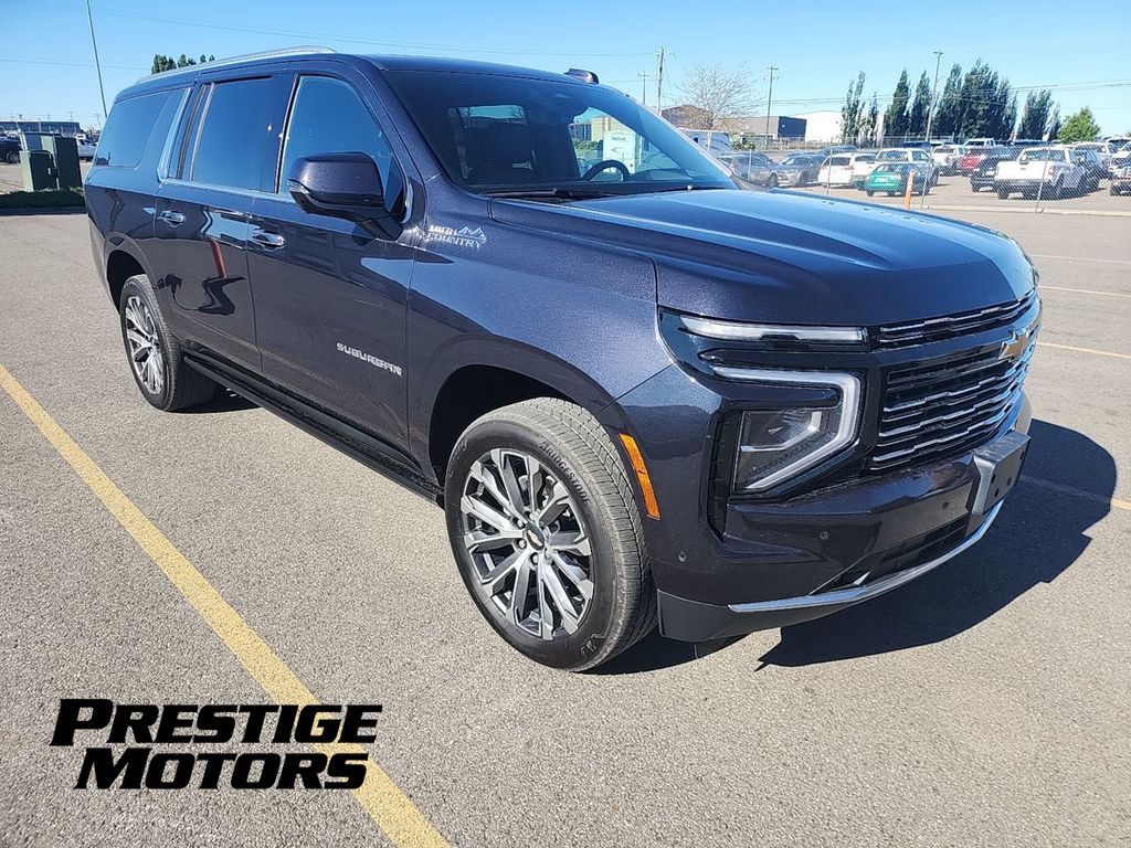 Black 2026 Chevrolet Suburban SUV / Crossover Four-Wheel Drive 10-Speed Automatic