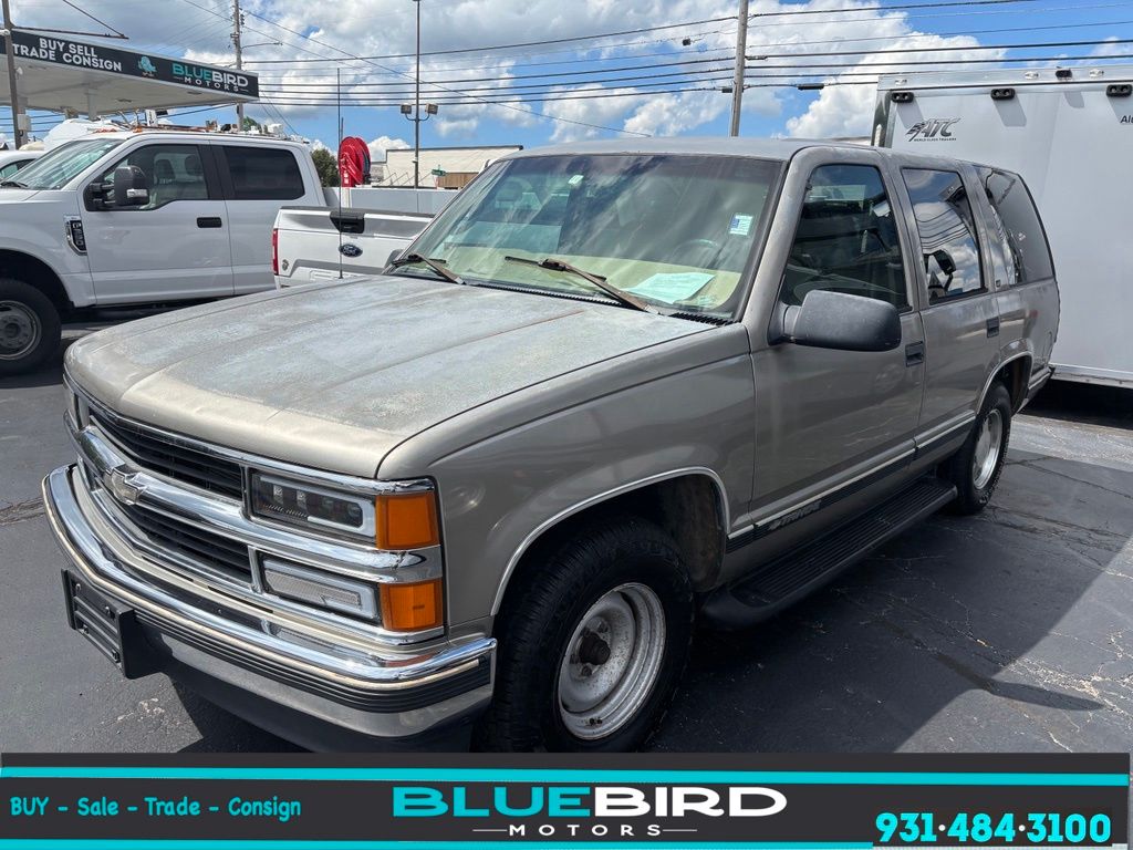 Light Pewter Metallic 1999 Chevrolet Tahoe SUV / Crossover Rear-Wheel Drive 4-Speed Automatic Overdrive