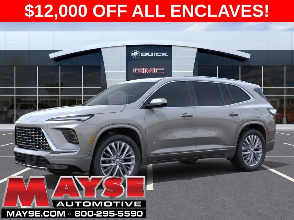 Moonstone Gray Metallic 2026 Buick Enclave SUV / Crossover Four-Wheel Drive 8-Speed Automatic