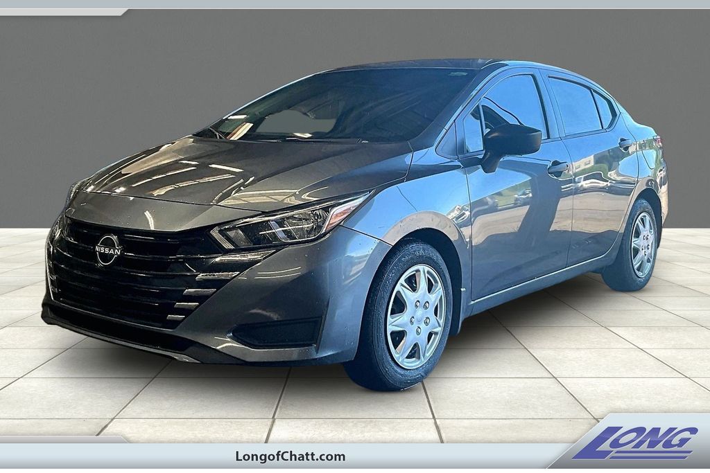 Gray (Gun Metallic) 2023 Nissan Versa Sedan Front-Wheel Drive Continuously Variable Transmission