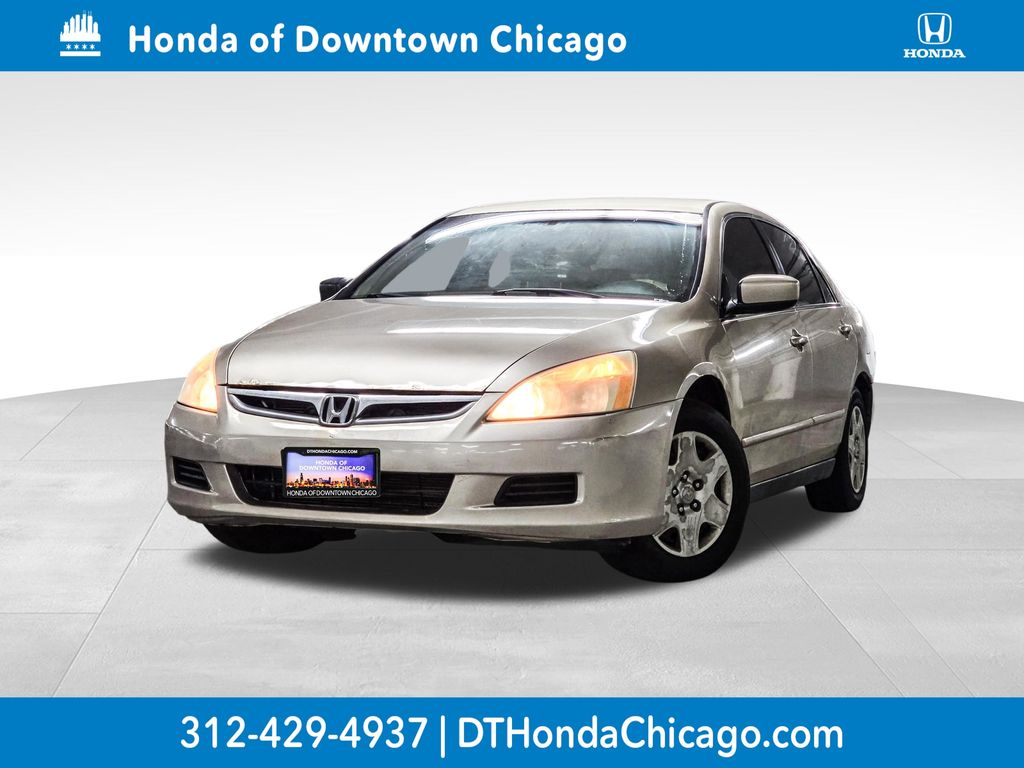 Desert Mist Metallic 2007 Honda Accord Sedan Front-Wheel Drive 5-Speed Automatic Overdrive