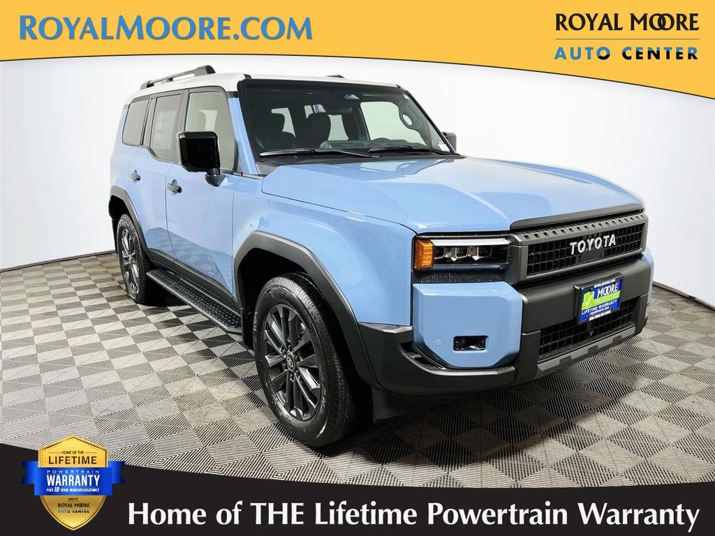 Heritage Blue w/Grayscape Roof 2027 Toyota Land Cruiser SUV / Crossover  8-Speed Automatic