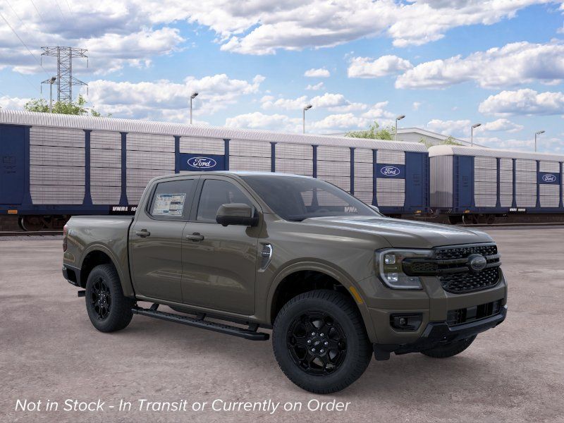 Gray 2026 Ford Ranger Pickup Truck Four-Wheel Drive Automatic