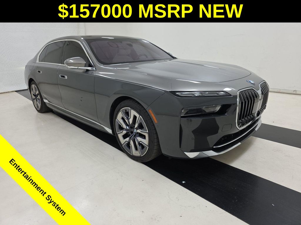 Individual Dravit Gray Metallic 2023 BMW i7 Sedan All-Wheel Drive Automatic