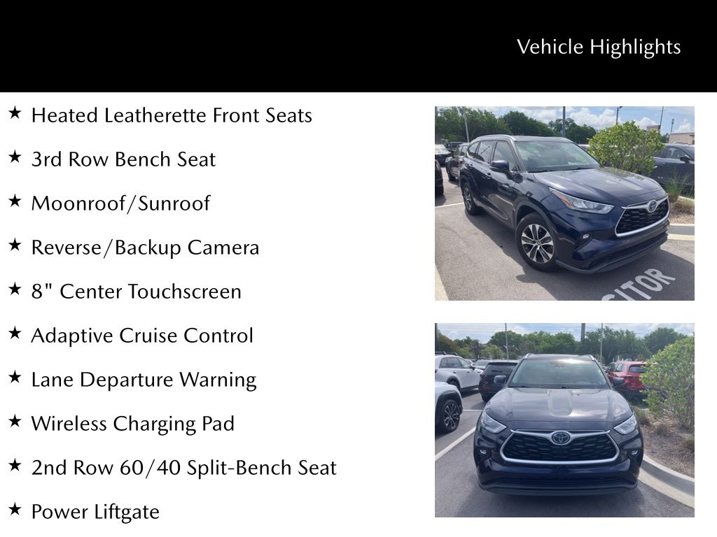 2020 Toyota Highlander Hybrid XLE