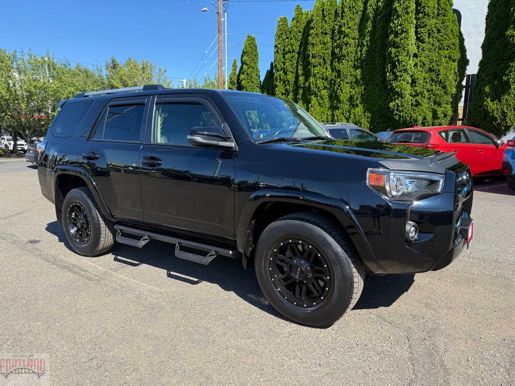 Midnight Black Metallic 2024 Toyota 4Runner SUV / Crossover Four-Wheel Drive 5-Speed Automatic