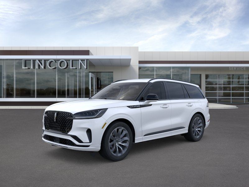 White Metallic 2026 Lincoln Aviator SUV / Crossover All-Wheel Drive Automatic