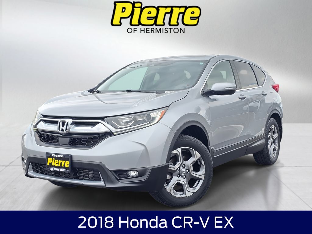 Silver 2018 Honda CR-V SUV / Crossover All-Wheel Drive Continuously Variable Transmission