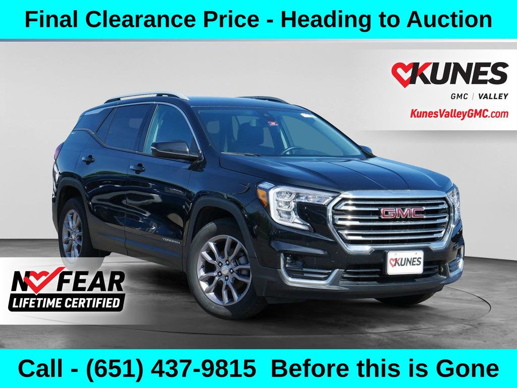 Black (Ebony Twilight Metallic) 2023 GMC Terrain SUV / Crossover All-Wheel Drive 9-Speed Automatic