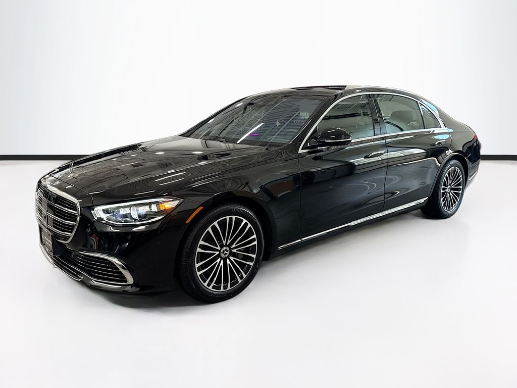 Black 2026 Mercedes-Benz S-Class Sedan All-Wheel Drive 9-Speed Automatic