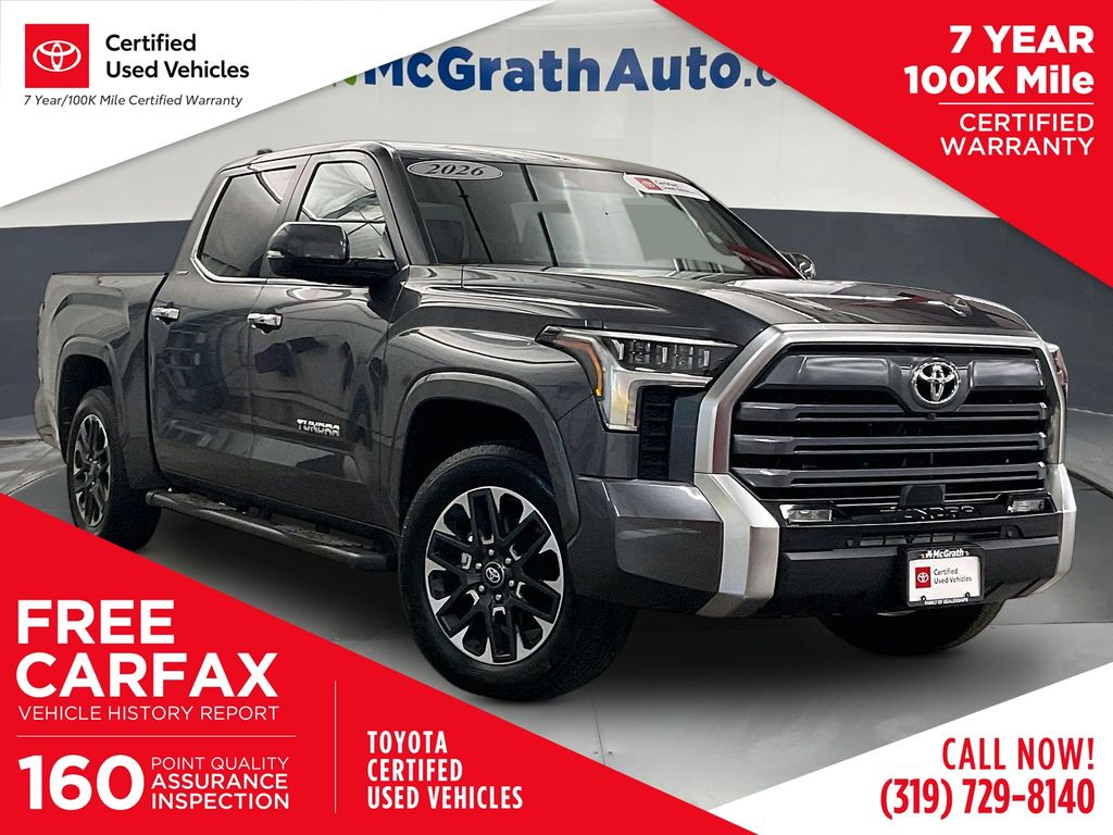 Magnetic Gray Metallic 2026 Toyota Tundra Pickup Truck Four-Wheel Drive Automatic