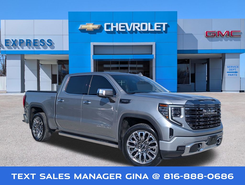 Sterling Metallic 2023 GMC Sierra 1500 Pickup Truck Four-Wheel Drive Automatic