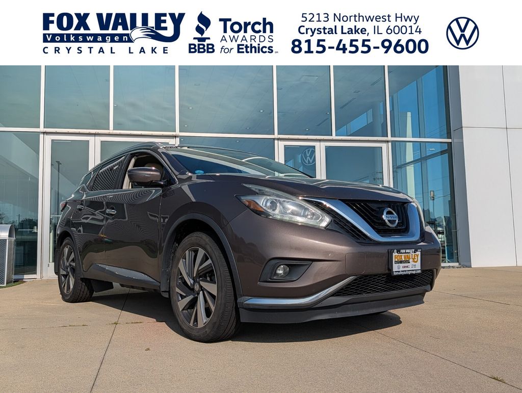 Java Metallic 2015 Nissan Murano SUV / Crossover All-Wheel Drive Continuously Variable Transmission