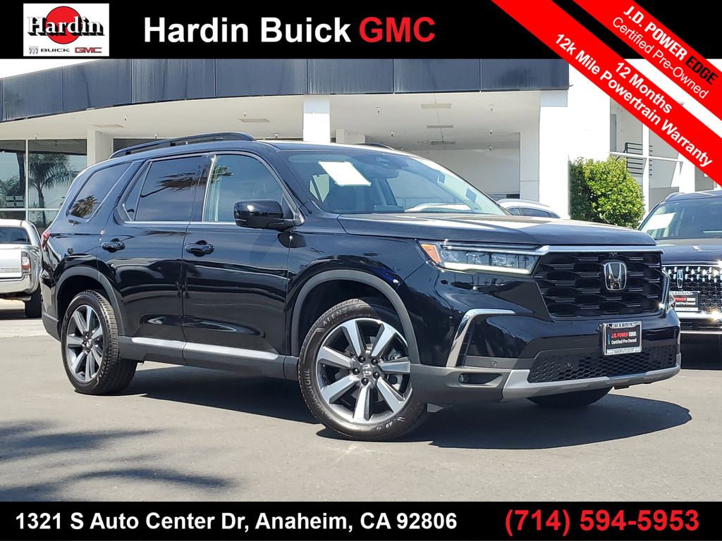 Black (Ebony) 2025 Honda Pilot Elite AWD SUV / Crossover All-Wheel Drive Automatic