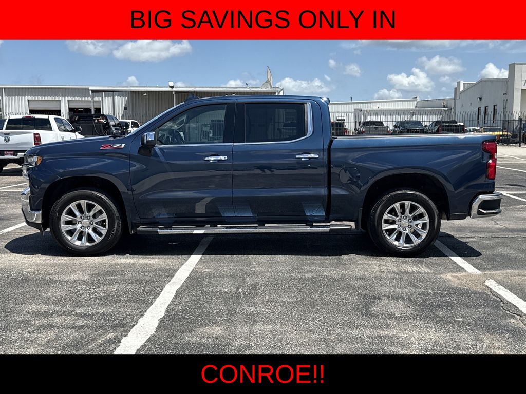 2022 Chevrolet Silverado 1500 LTD LTZ Blue at Shottenkirk Kia Fort Bend