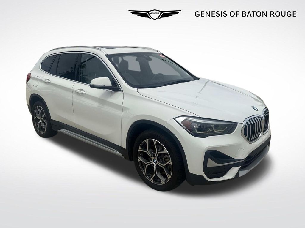 Alpine White 2021 BMW X1 SUV / Crossover Front-Wheel Drive 8-Speed Automatic