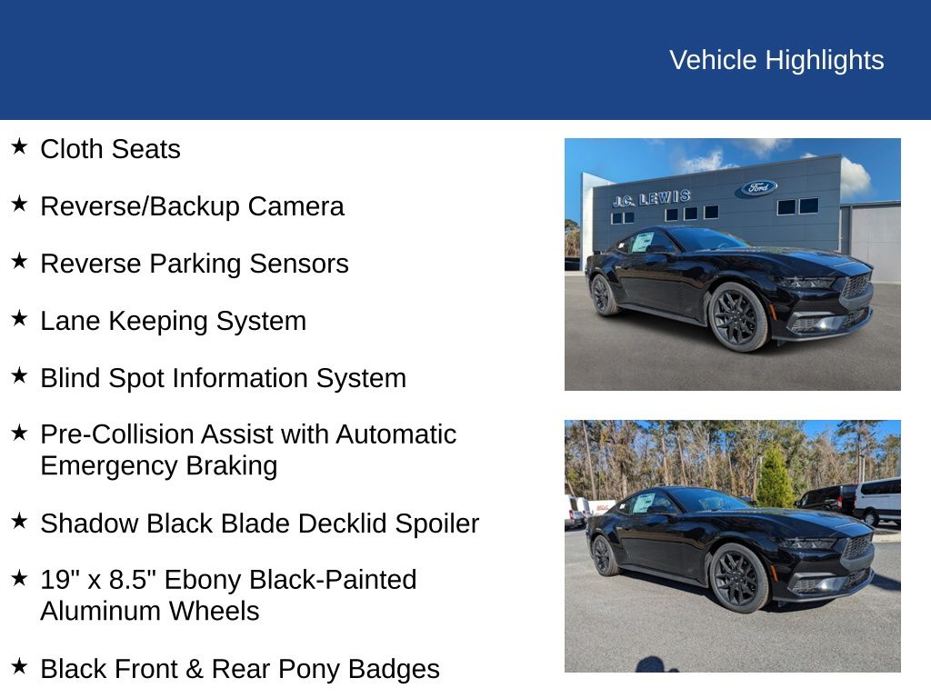 2025 Ford Mustang EcoBoost