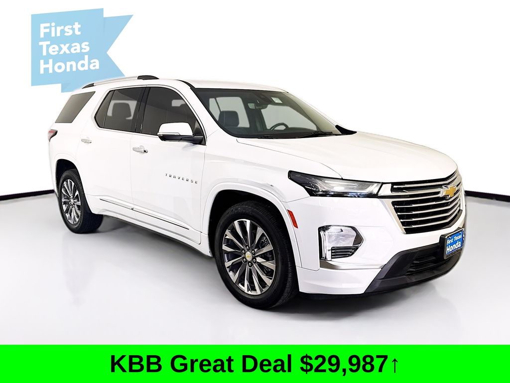 Used Car 2022 Chevrolet Traverse  Premier For Sale Under $30,000 In Austin, Texas