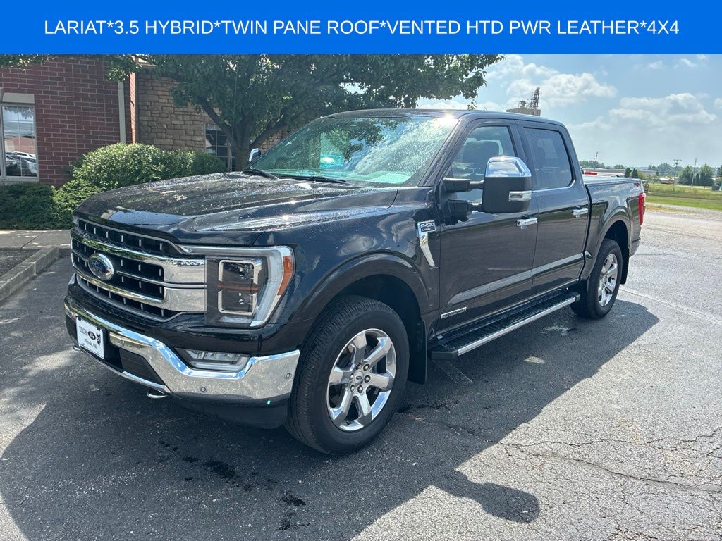 Agate Black Metallic 2021 Ford F-150 Pickup Truck Four-Wheel Drive Automatic
