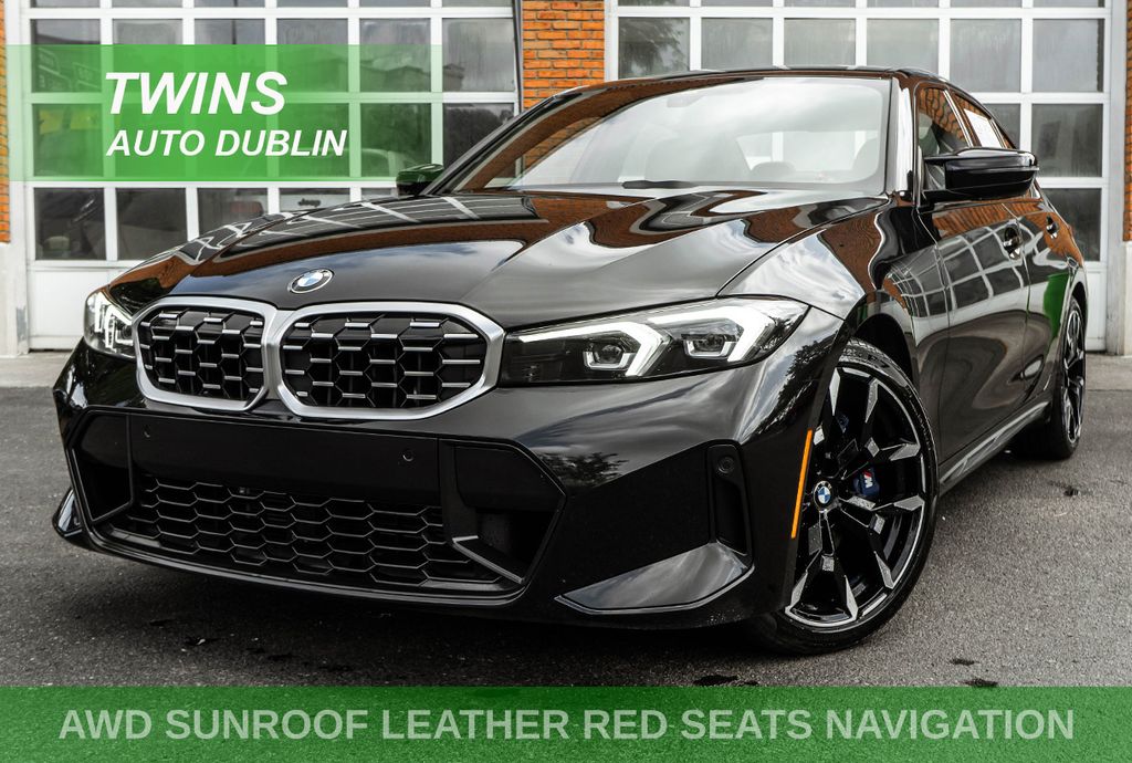 Black Sapphire Metallic 2026 BMW 3 Series Sedan All-Wheel Drive 8-Speed Automatic