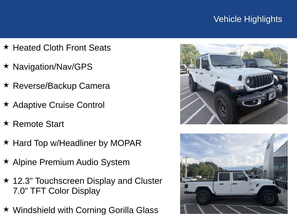 2024 Jeep Gladiator Sport S