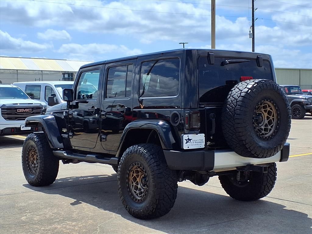 2012 Jeep Wrangler Unlimited Sahara Black at Emmons Autoplex