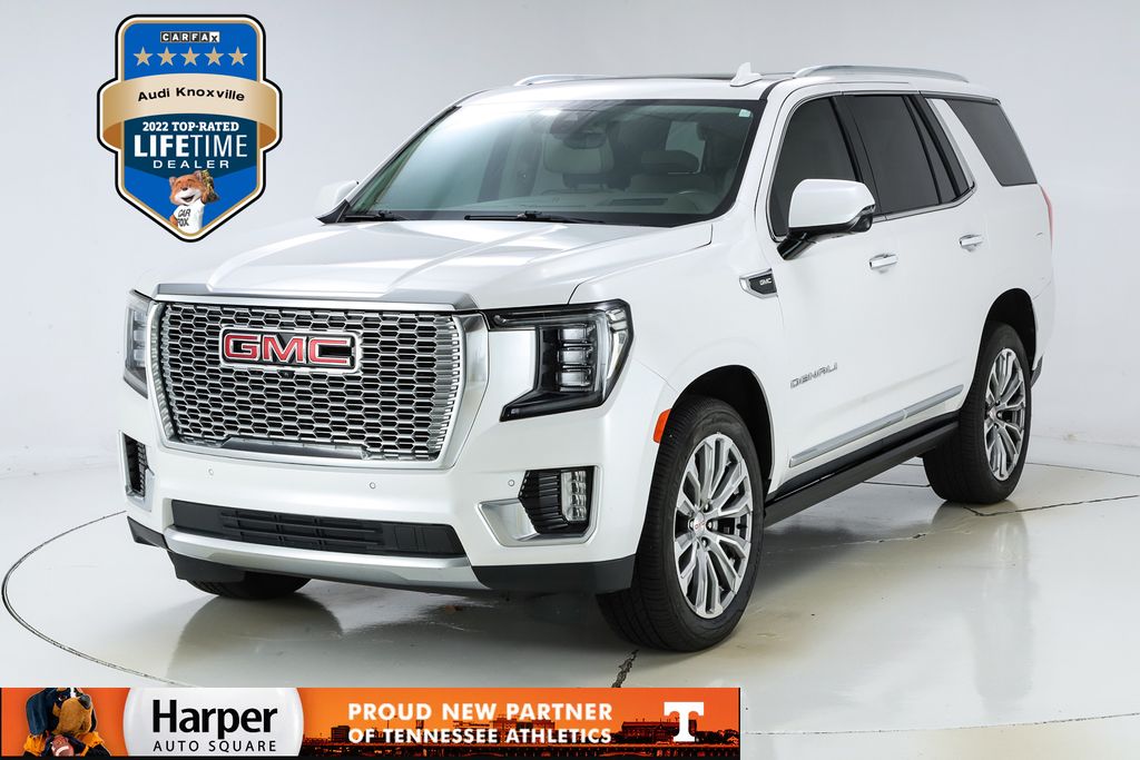White Frost Tricoat 2021 GMC Yukon SUV / Crossover 4X2 