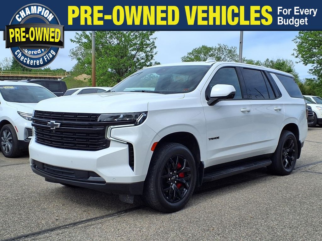 Summit White 2024 Chevrolet Tahoe RST 4WD SUV / Crossover Four-Wheel Drive