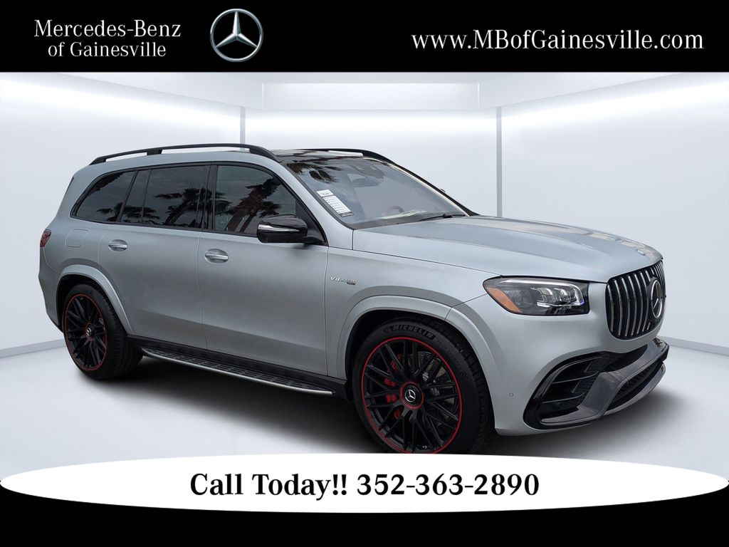Silver 2026 Mercedes-Benz GLS AMG GLS 63 4MATIC SUV / Crossover All-Wheel Drive 9-Speed Automatic