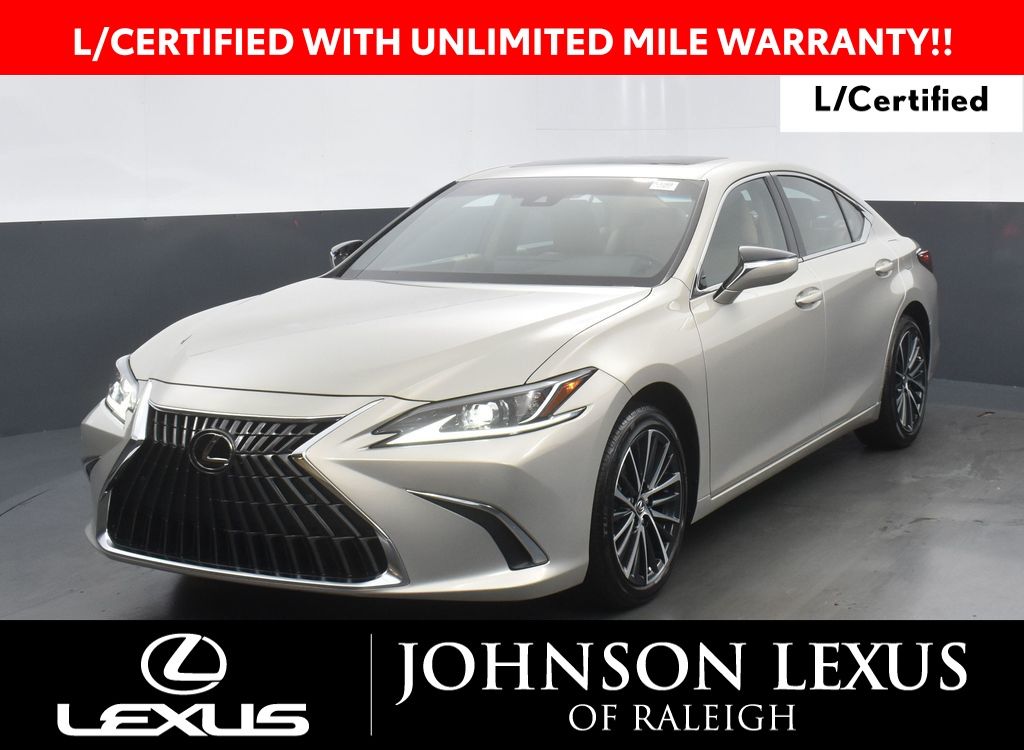 Brown (Moonbeam Beige Metallic) 2024 Lexus ES Sedan Front-Wheel Drive 8-Speed Automatic