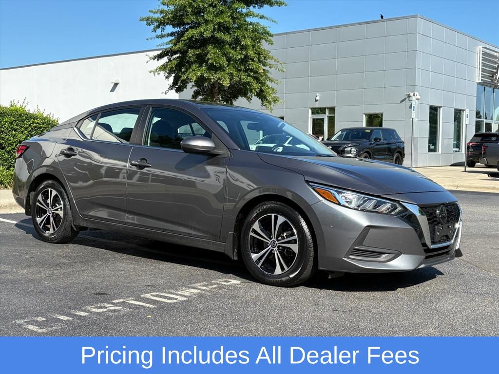 Gray (Gun Metallic) 2023 Nissan Sentra Sedan Front-Wheel Drive Continuously Variable Transmission