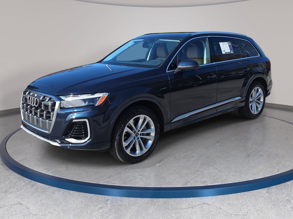 Waitomo Blue Metallic 2025 Audi Q7 quattro Premium Plus 45 TFSI SUV / Crossover All-Wheel Drive 8-Speed Automatic