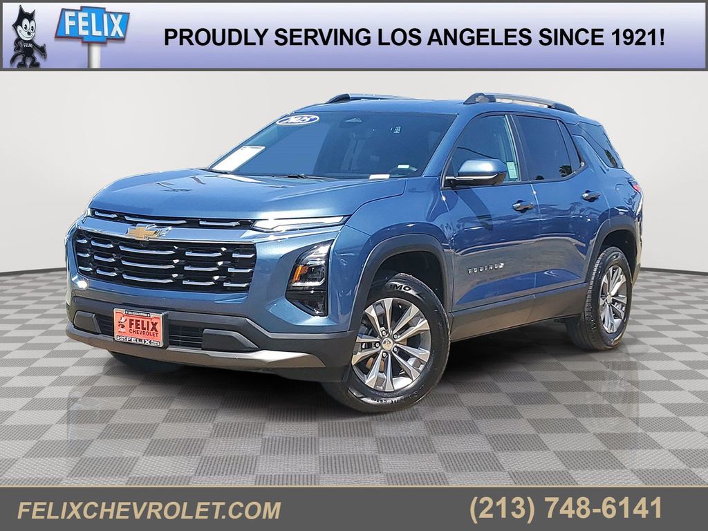 Lakeshore Blue Metallic 2025 Chevrolet Equinox SUV / Crossover Front-Wheel Drive Continuously Variable Transmission