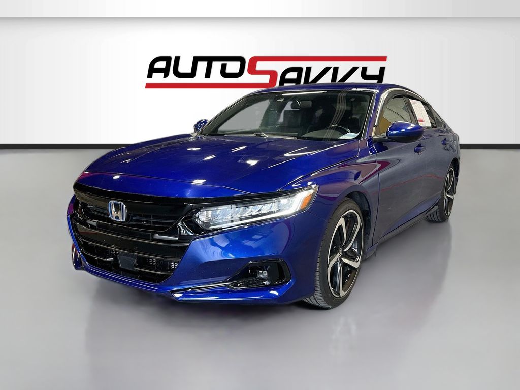 Used 2022 Light Blue Honda Sport image 3