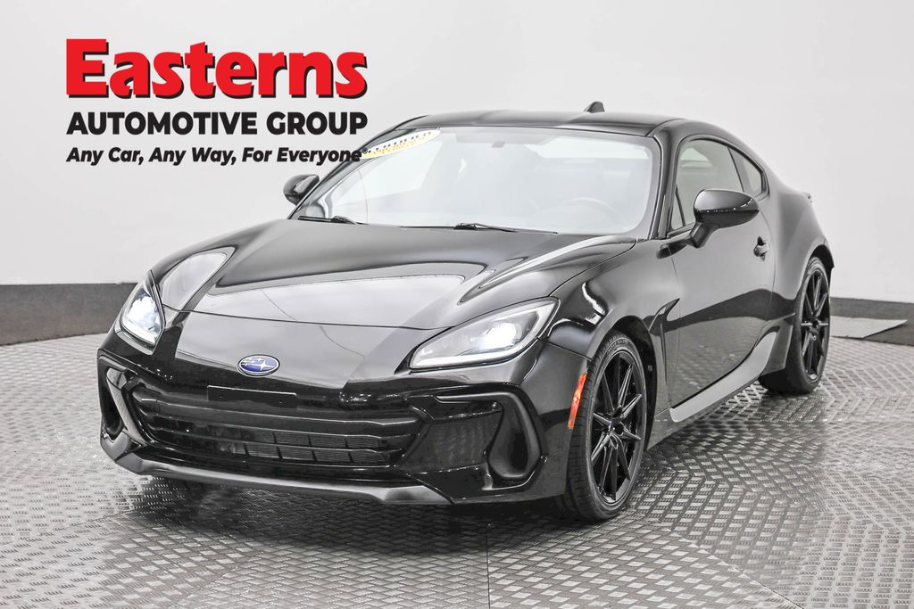 Crystal Black Silica 2022 Subaru BRZ Limited RWD Coupe Rear-Wheel Drive 6-Speed Manual