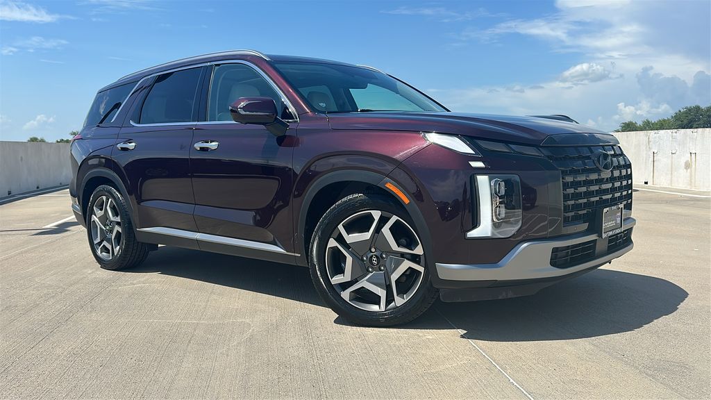 2024 Hyundai Palisade Limited Red at DeMontrond Gulf Freeway
