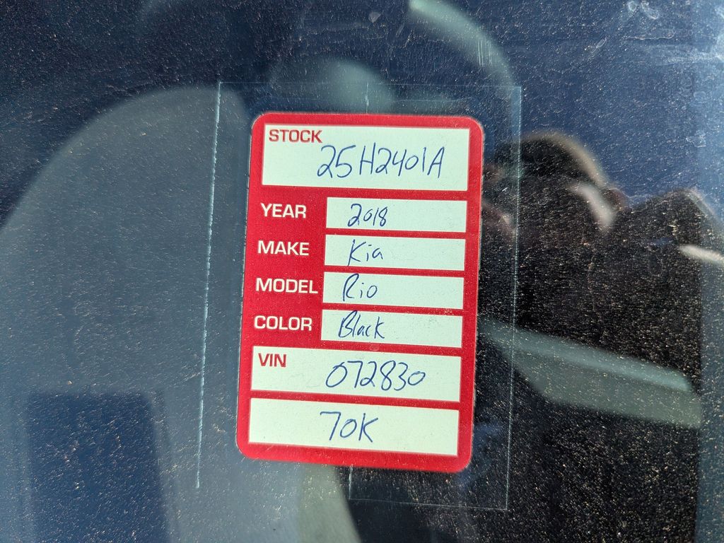 used 2018 Kia Rio car, priced at $9,791