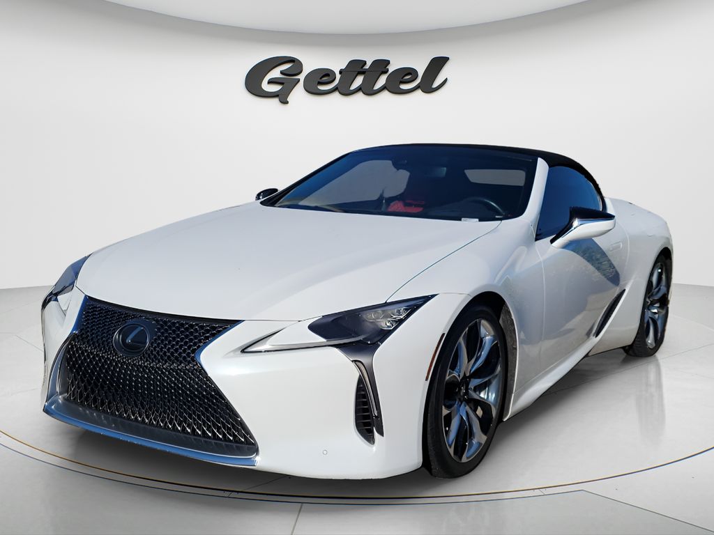 Ultra White 2021 Lexus LC 500 Convertible RWD Convertible Rear-Wheel Drive Automatic