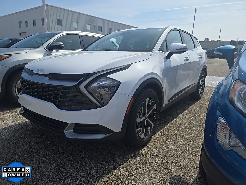 Glacial White Pearl 2023 Kia Sportage EX FWD SUV / Crossover Front-Wheel Drive 8-Speed Automatic