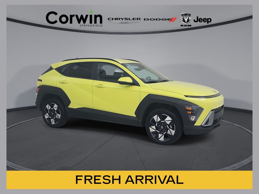 Neoteric Yellow 2025 Hyundai Kona SUV / Crossover All-Wheel Drive Continuously Variable Transmission