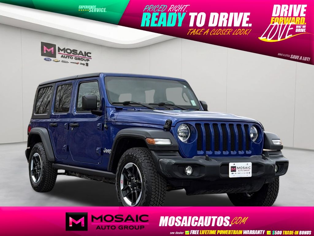 Used 2019 Jeep Wrangler Unlimited Sport S SUVs