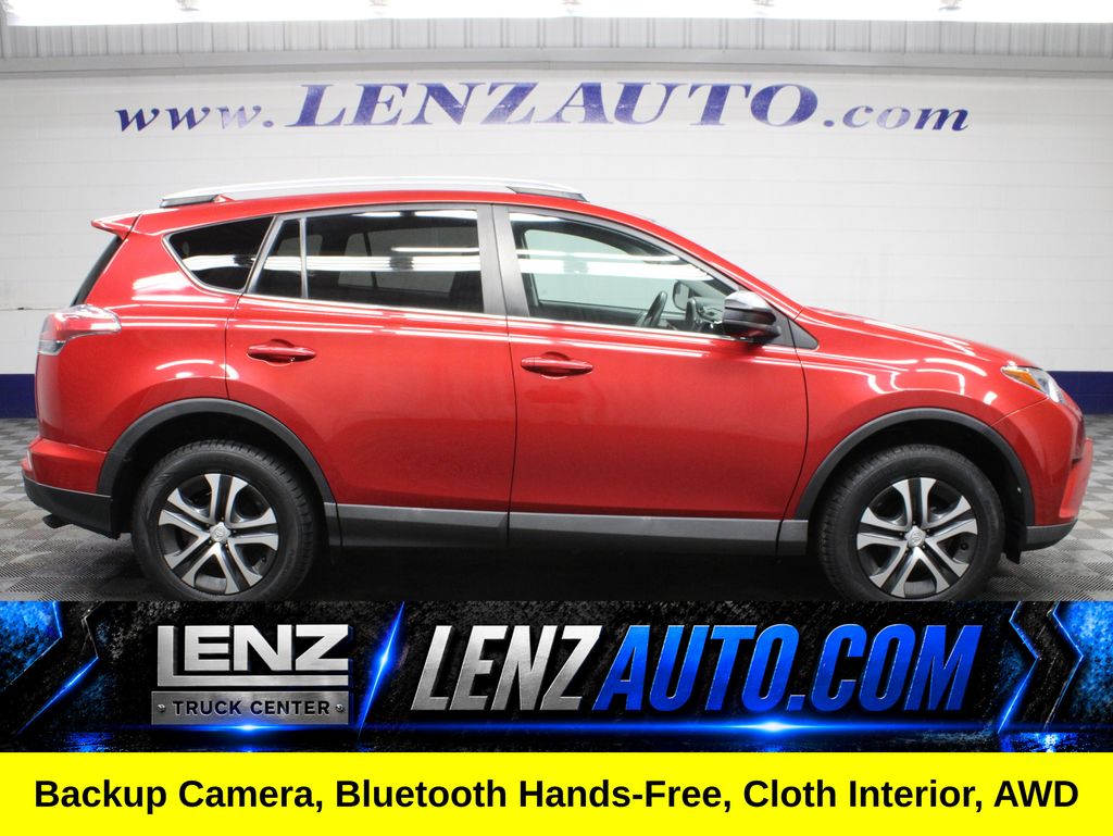 Barcelona Red Metallic 2016 Toyota RAV4 SUV / Crossover All-Wheel Drive 6-Speed Automatic
