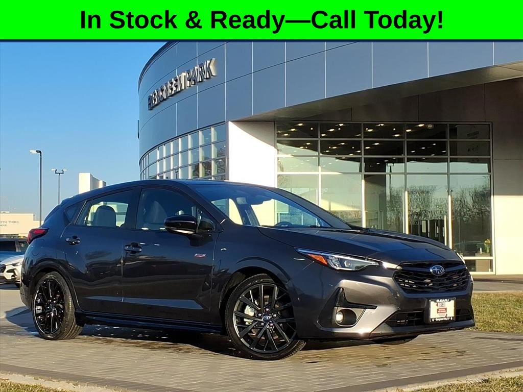 Magnetite Gray Metallic 2024 Subaru Impreza RS AWD Wagon All-Wheel Drive Continuously Variable Transmission