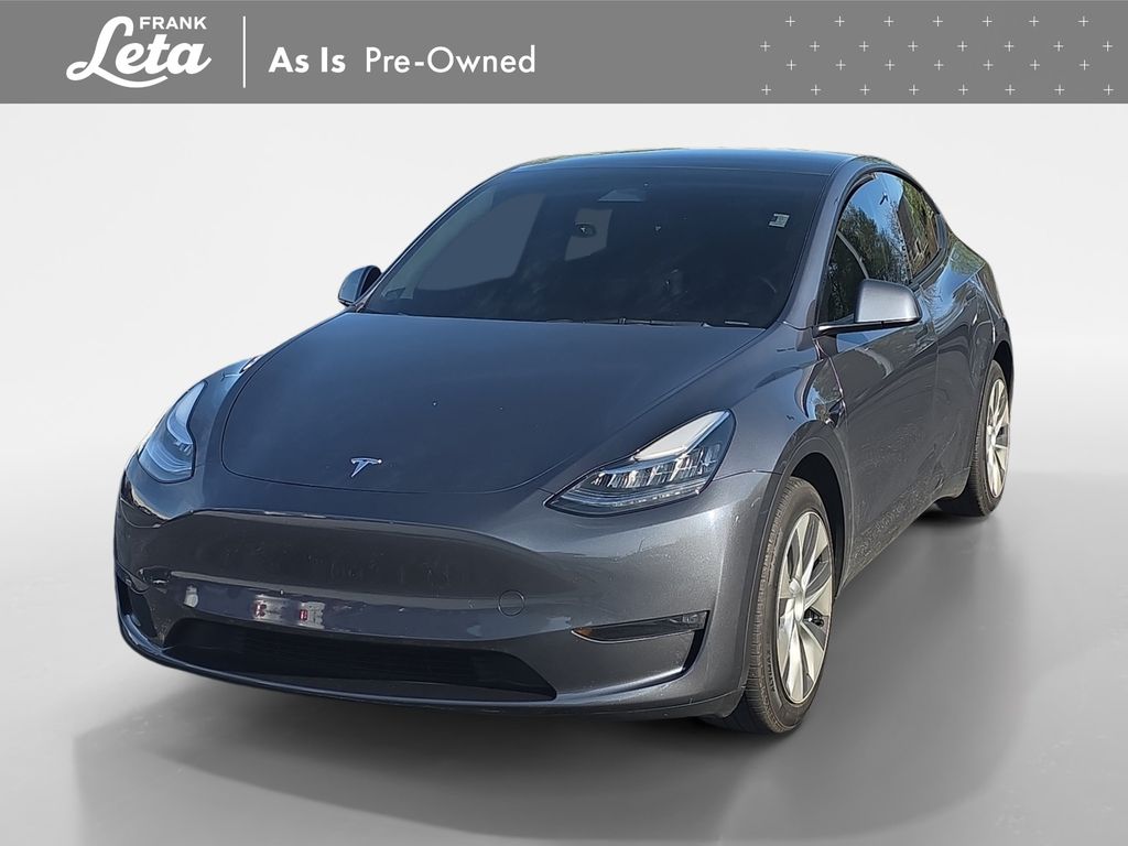 Midnight Silver Metallic 2023 Tesla Model Y Long Range AWD SUV / Crossover All-Wheel Drive 1-Speed Automatic