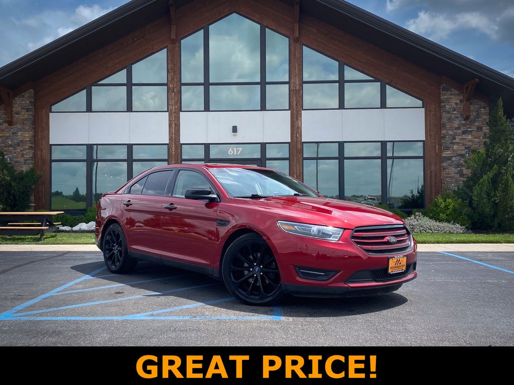 Ruby Red Metallic 2015 Ford Taurus Limited Sedan Front-Wheel Drive 6-Speed Automatic