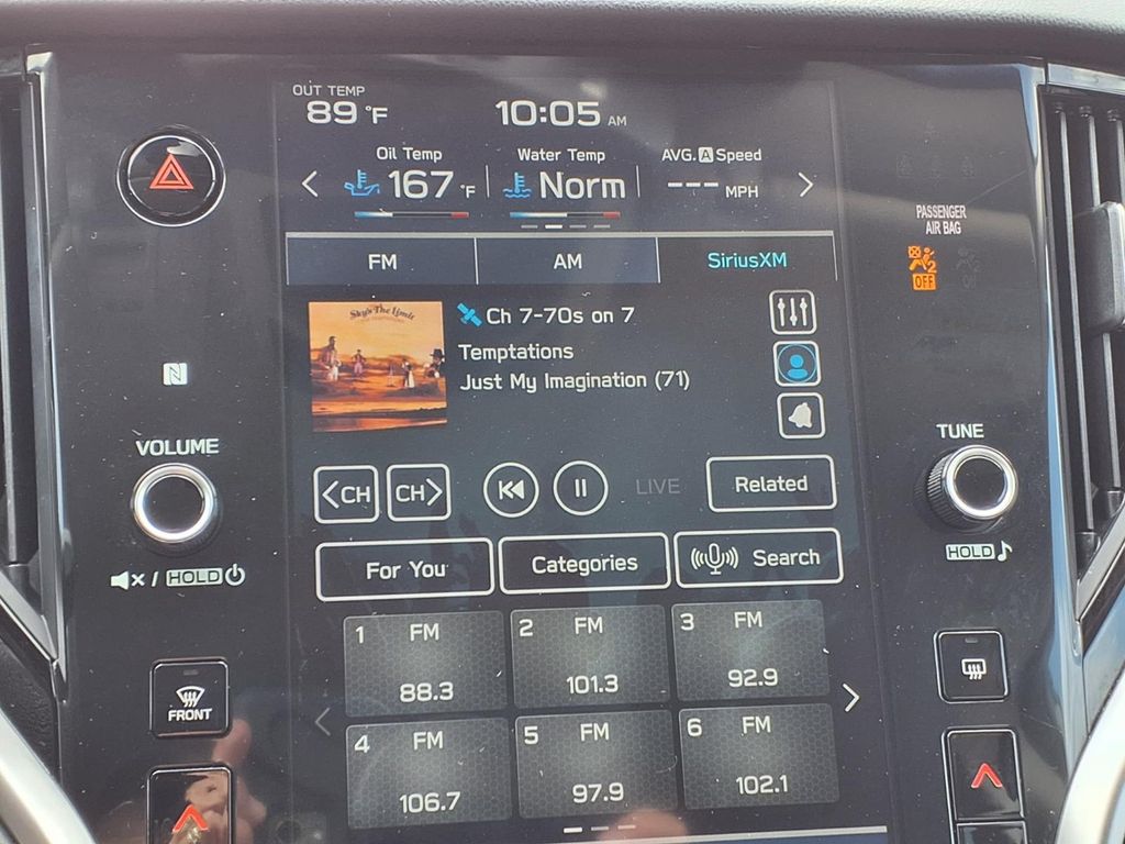 2023 Subaru Outback Onyx Edition White at Baytown Hyundai