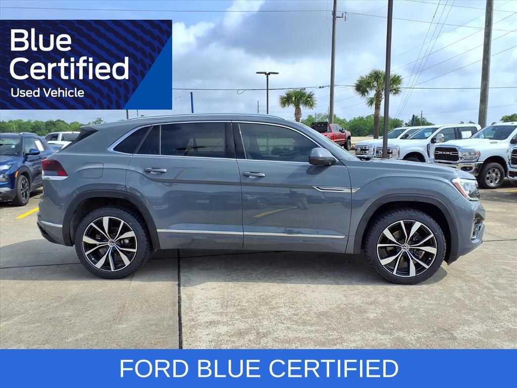 2024 Volkswagen Atlas Cross Sport 2.0T SEL Premium R-Line Gray at DeMontrond Auto Country
