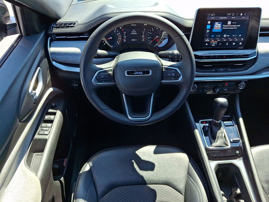 2025 Jeep Compass Latitude Silver at Spitzer Acura
