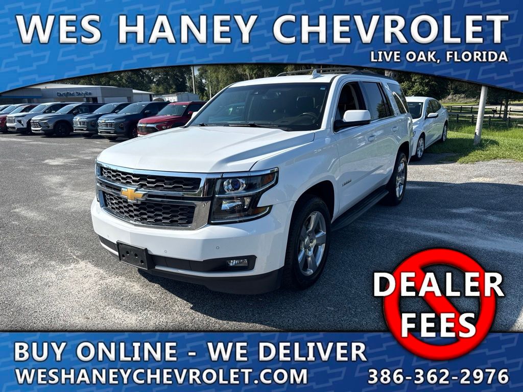 Summit White 2016 Chevrolet Tahoe SUV / Crossover 4X2 6-Speed Automatic Overdrive