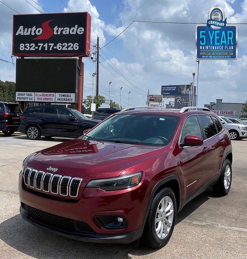 2019 Jeep Cherokee Latitude Red at Community Kia